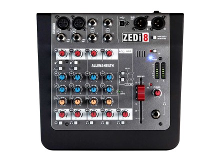 Allen & Heath ZEDi-8 8-Channel Mixer With USB