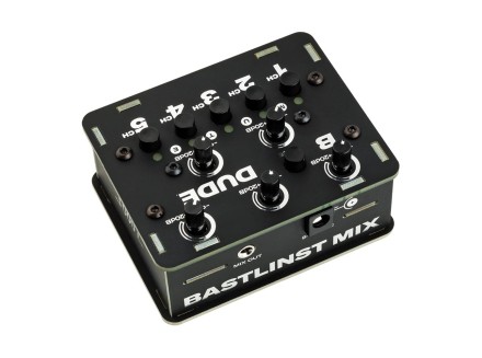 Bastl Instruments Dudeオーディオミキサー Bastl Instrumentsの電池駆動、コンパクトなガジェット系ミキサーDUDE