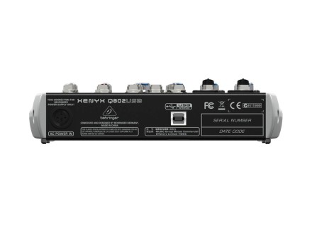 Behringer Xenyx Q802USB 6CH Mixer and USB Interface