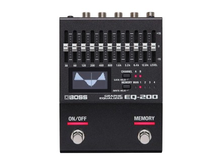 ギター BOSS EQ-200 GRAPHIC EQUALIZER Boss EQ-200 Graphic Equalizer EQ Pedal