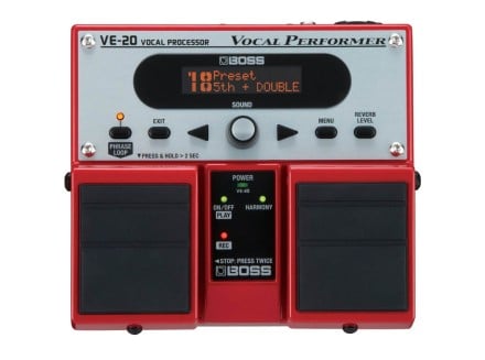 Boss VE-20 Vocal Performer Pedal