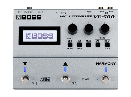 BOSS ボーカルエフェクター　VE-500 Boss VE-500 Vocal Performer Effects Pedal