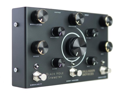 ギター COLLISION DEVICES Black Hole Symmetry Collision Black Hole Symmetry Delay Reverb Pedal
