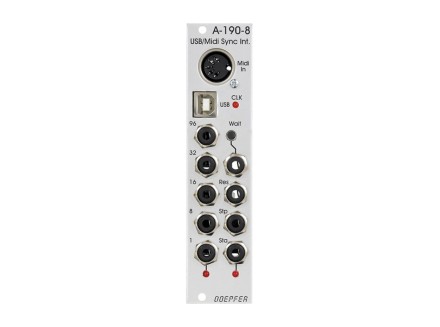 Doepfer A-190-8 USB/MIDI to Sync Converter