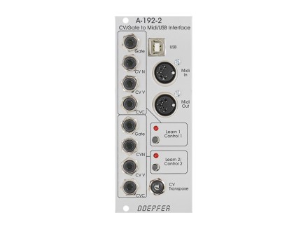 Doepfer A-192-2 CV/Gate to Midi/USB Interface