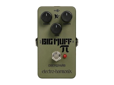 BIG MUFF ロシア製　MOD Modify Your Electro-Harmonix green Russian Big Muff Nano Mod