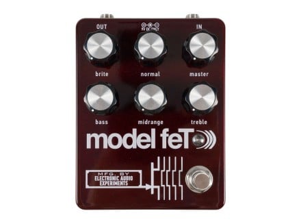 EAE Model feT Preamp Pedal (Dragon Blood Red)