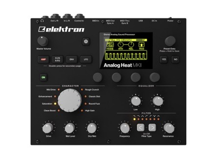 配信機器・PA機器・レコーディング機器 Elektron Analog Heat MKII elektron_analogheatmkii_01.jpg