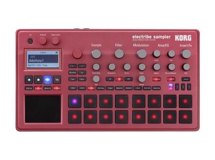 Korg Electribe S 2 Sampler Production Station Red