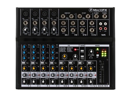 MACKIE Mix12FX アナログミキサー 12チャンネル Mackie Mix12FX 12-Channel Mixer + Effects