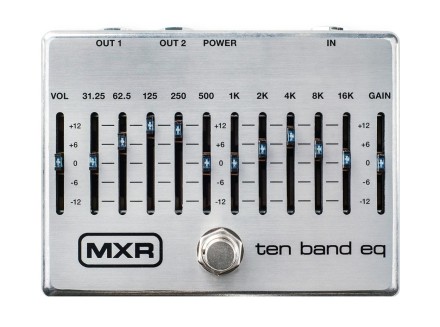 MXR M108S 10-Band Graphic Equalizer Pedal