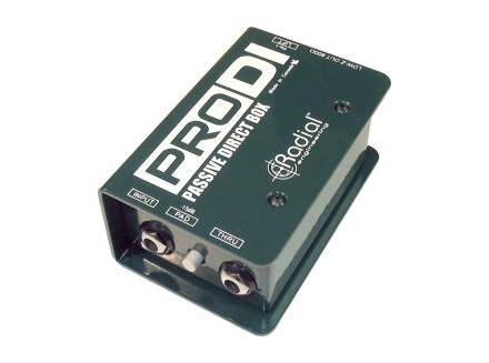 RADIAL PRO DI パッシブ・ダイレクトボックス Radial / ProDI Passive Direct Box パッシブDI PRO DI ダイレクト