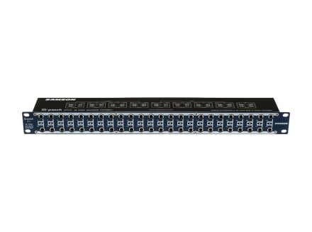 【未使用・全ch確認済】SAMSON S-Patch Plus TRSパッチベイ Samson S-Patch Plus Balanced Patchbay