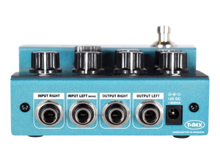 T-rex ROOMMATE DLUXE REVERB Bluesky系 T-Rex RoomMate D'Luxe Tube-Driven Reverb Pedal