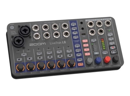 Zoom LiveTrak L6 Portable Mixer + Recorder