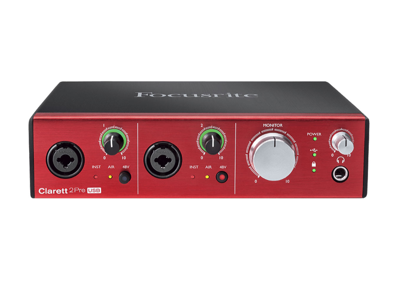 DTM・DAW Focusrite Clarett+ 2pre USB Focusrite_Clarett-2Pre-USB_01.jpg