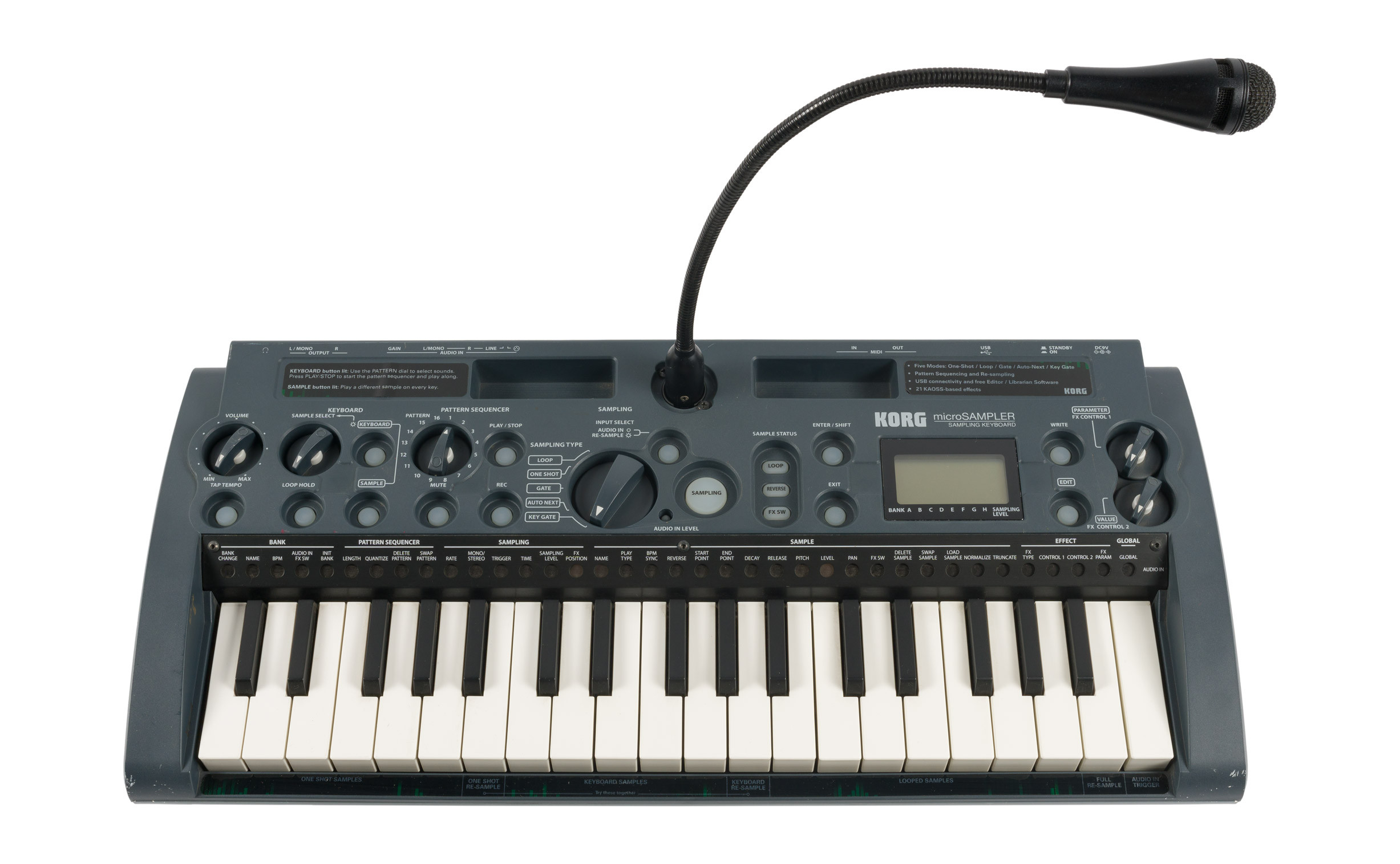 Korg Microsampler Compact Keyboard Sampler [USED] - Perfect Circuit 