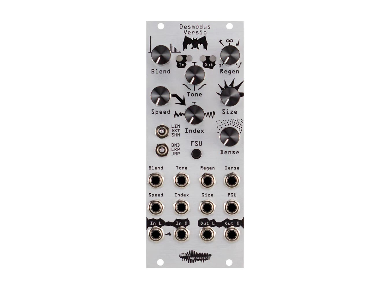 Desmodus Versio Stereo Reverb (Silver) - Perfect Circuit