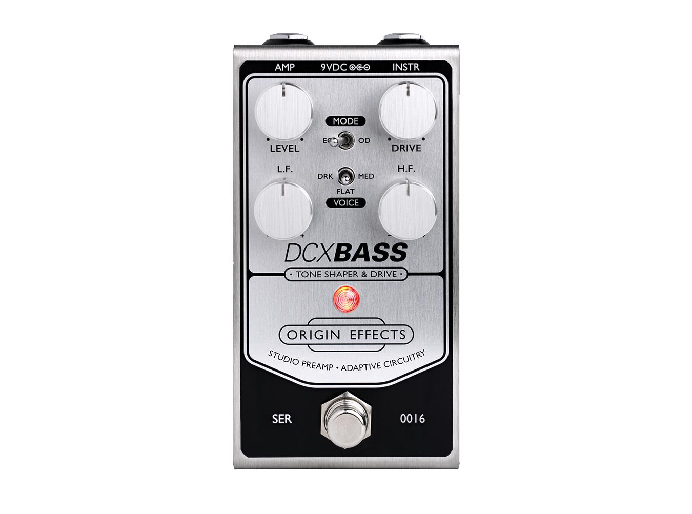 Origin DCX Bass Tone Shaper + Drive Pedal - Perfect Circuit