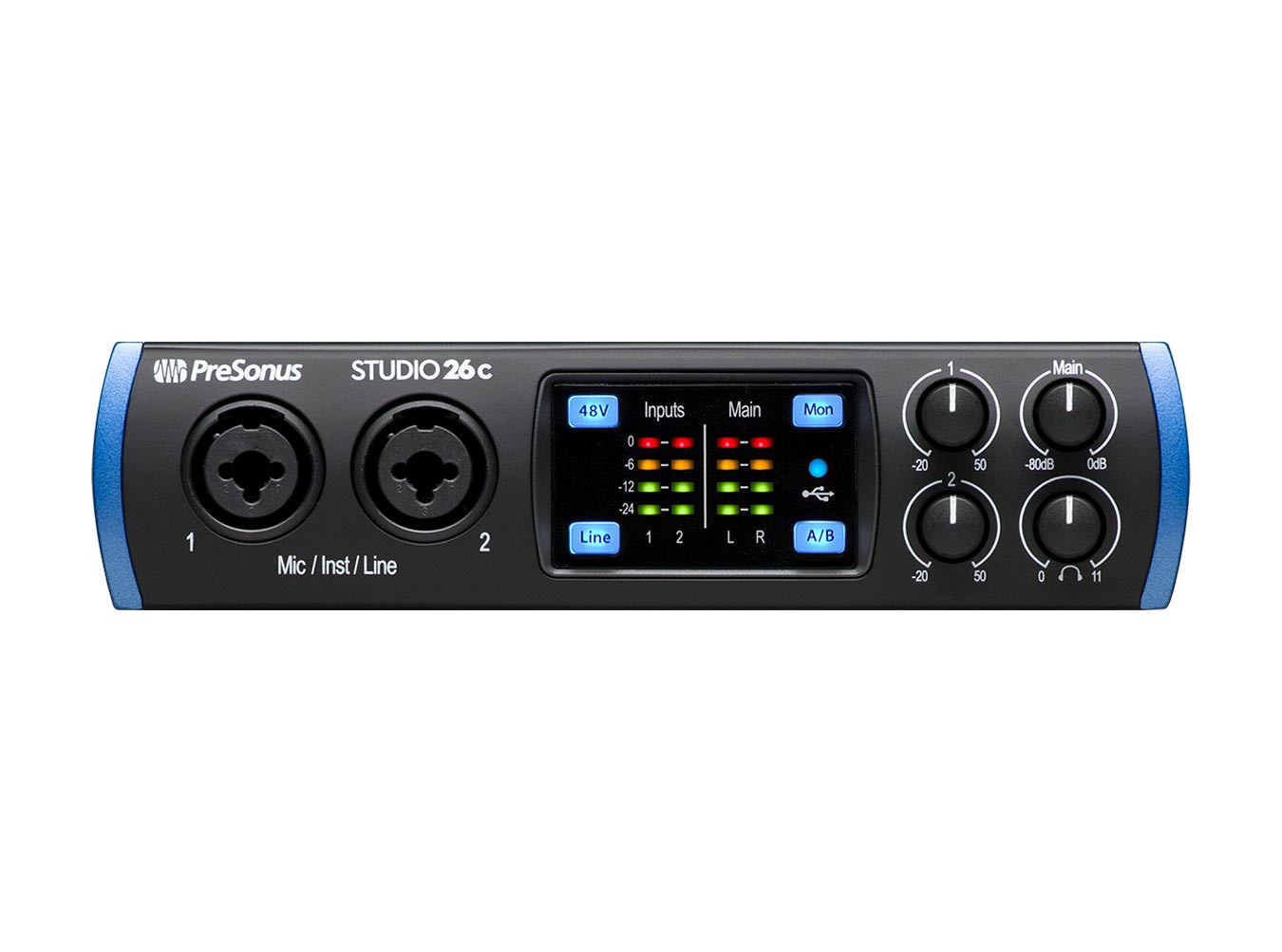 PreSonus STUDIO26c オーディオインターフェース Presonus Studio 26c USB-C Audio Interface - Perfect Circuit