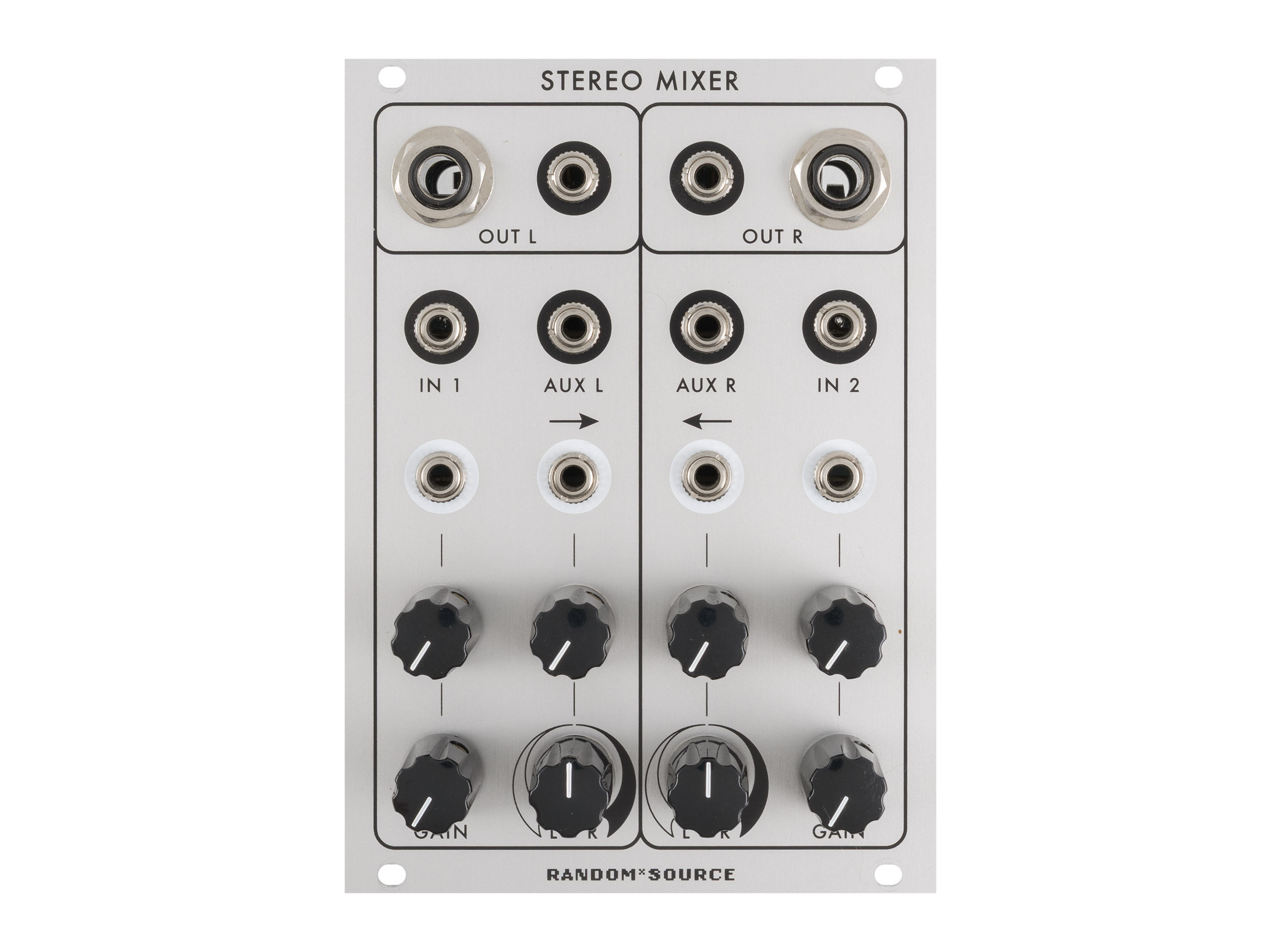 Random Source Serge Equal Power Stereo Mixer (SM) - Perfect Circuit