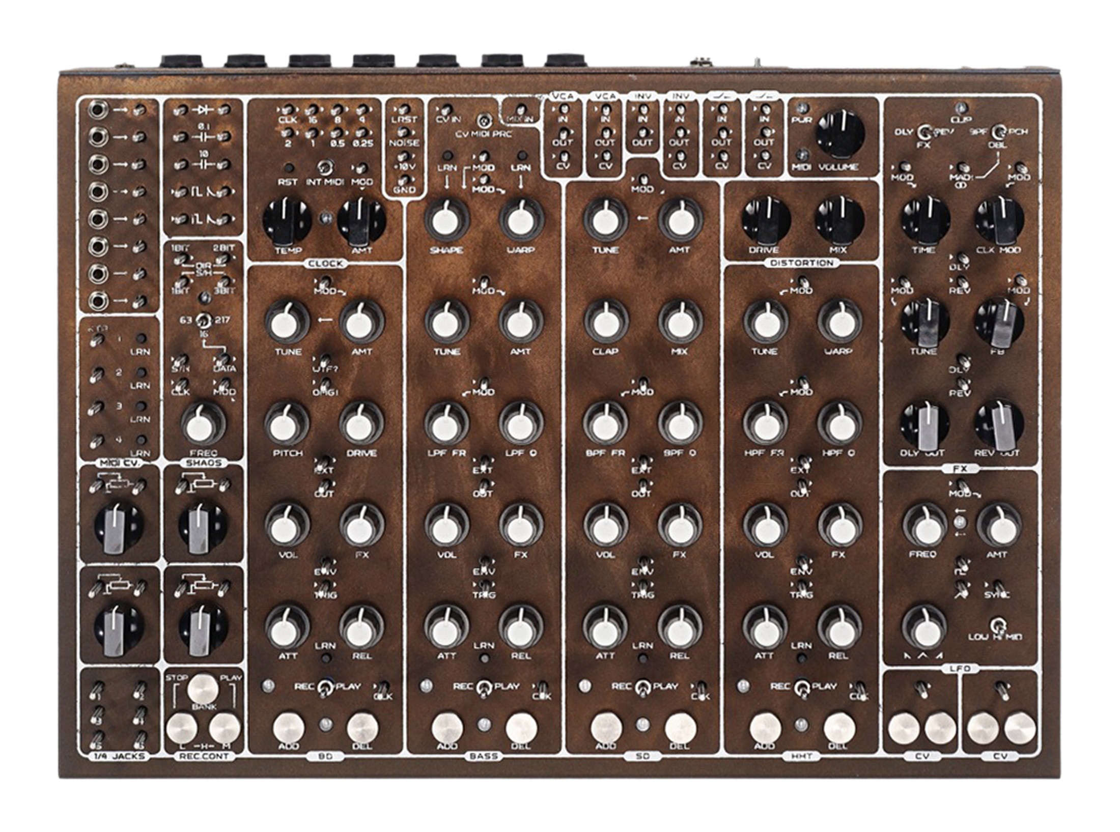 お歳暮 2025 Drum Semi-Modular Pulsar-23 SOMA Machine Perfect - (Rust) DTM・DAW