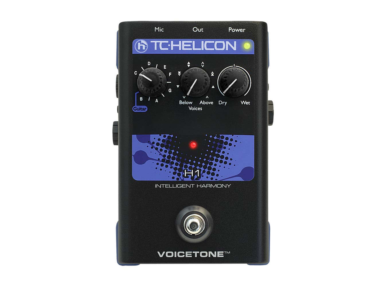TC Helicon VoiceTone Single H1 Intelligent Harmony Effects