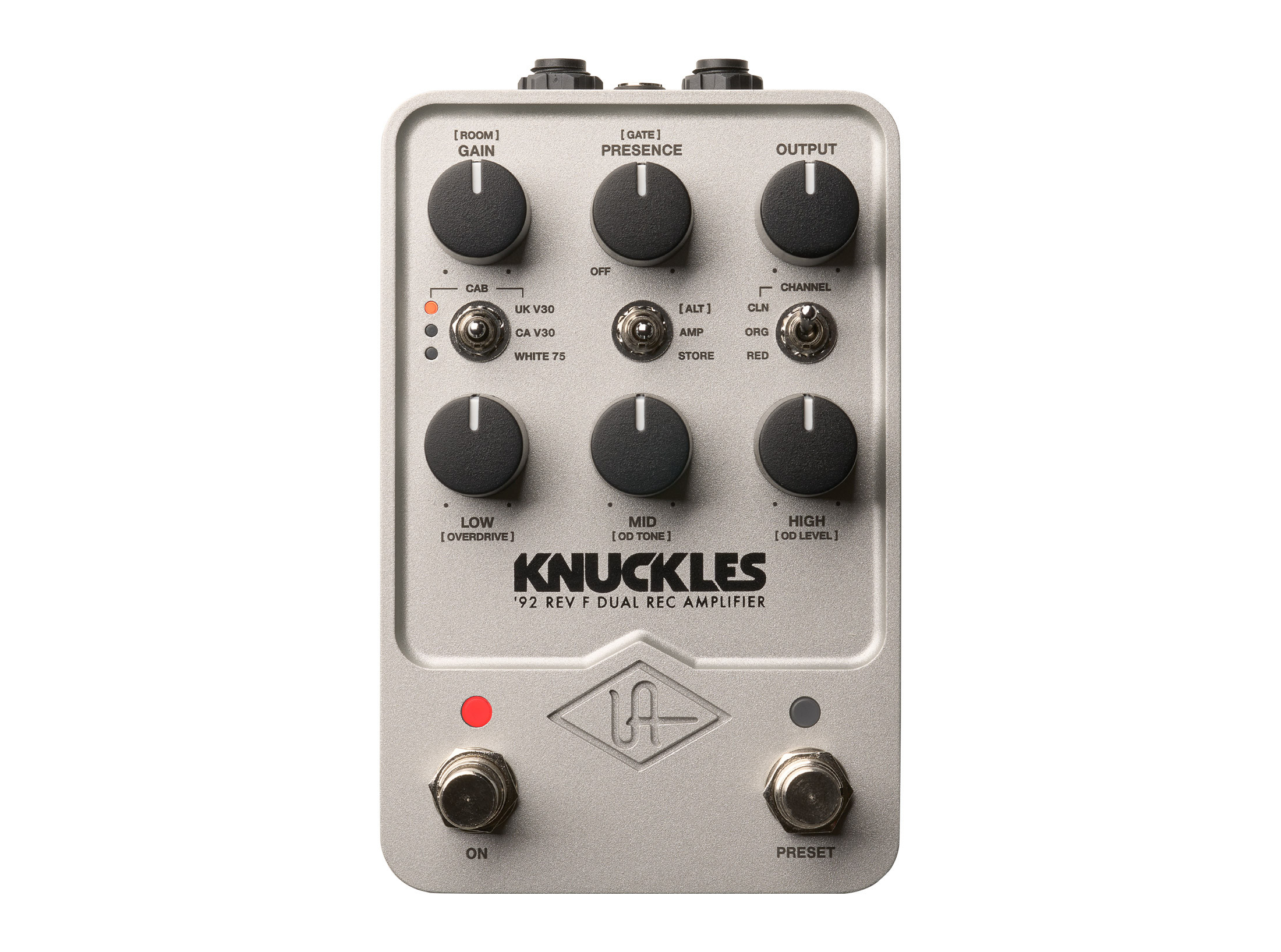 ギター UAFX KNUCKLES '92 REV F DUAL REC Universal Audio Knuckles - Perfect Circuit