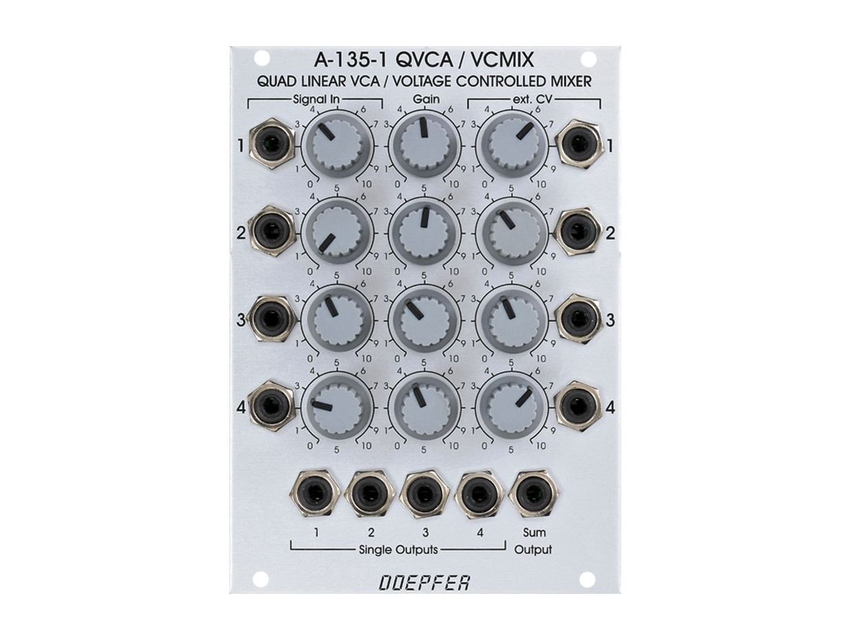 Doepfer A-135-1 VC Mixer / Quad VCA - Perfect Circuit
