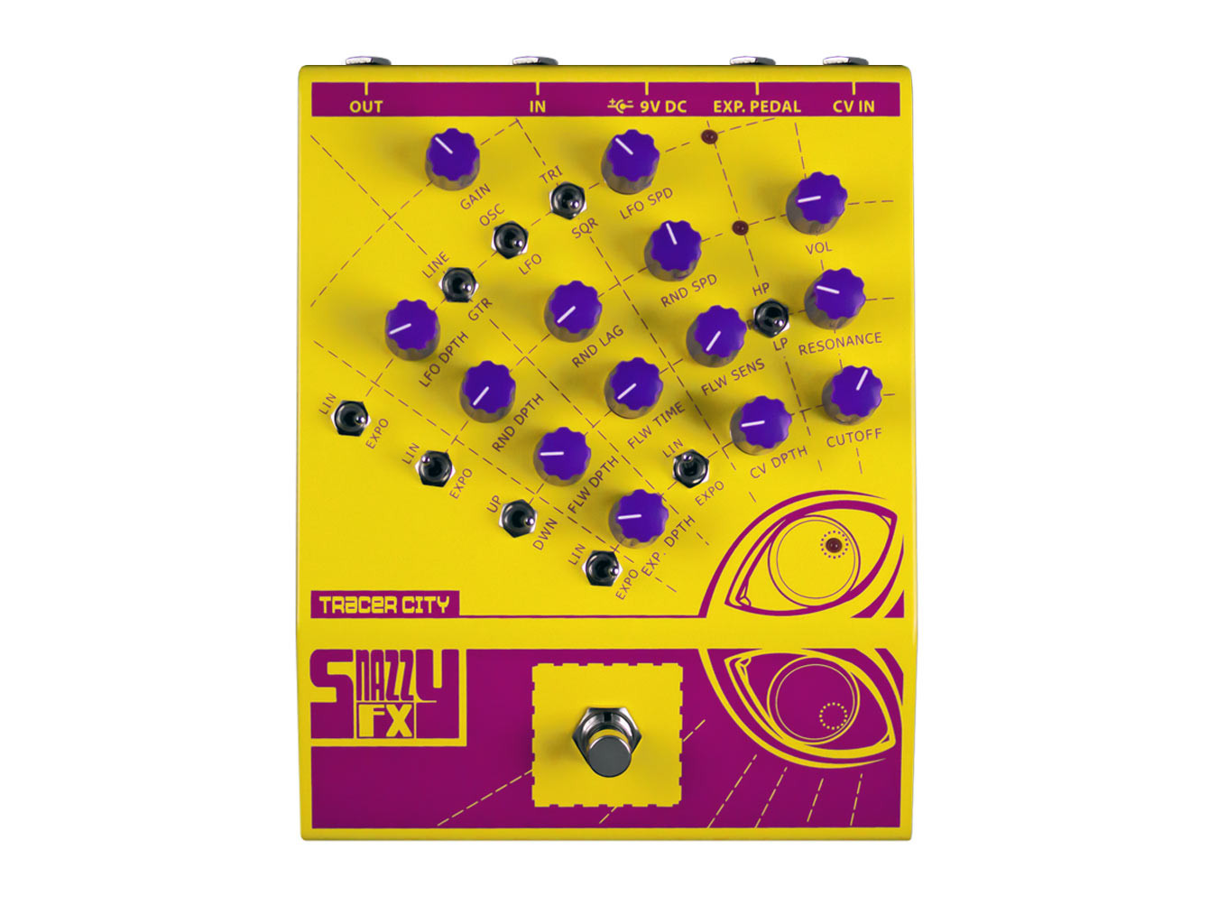限定お買い得商品 LV Snazzy Tracer Pedal Modulation + Filter Analog City ギター