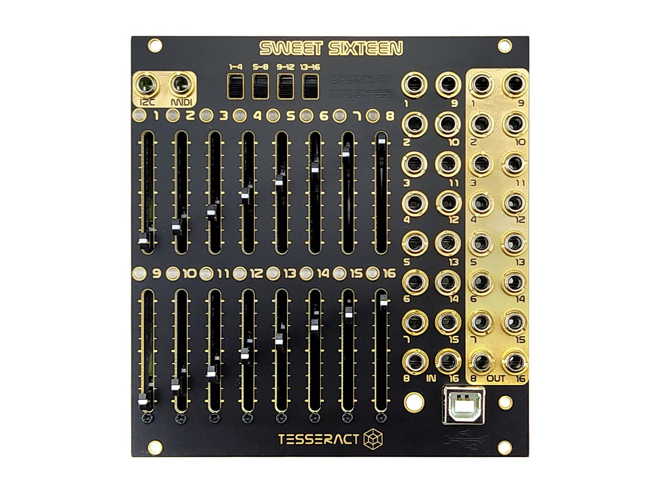 Sweet Sixteen ユーロラック モジュラーシンセ