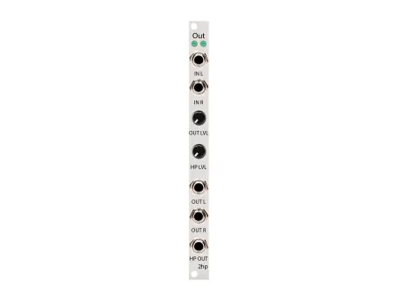 2hp Out Stereo Ouput Module 2hp Out Stereo Ouput Module