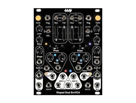 4MS Dual Shaped EnvVCA Dual Envelope + VCA