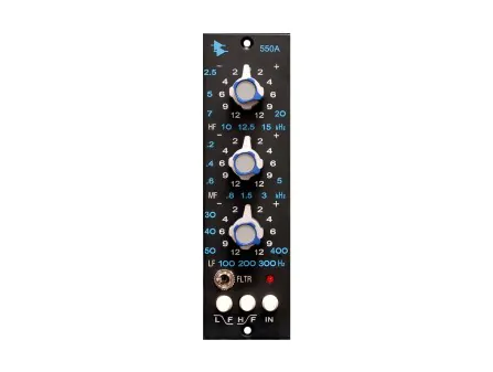API 550A 500-Series Discrete 3 Band EQ