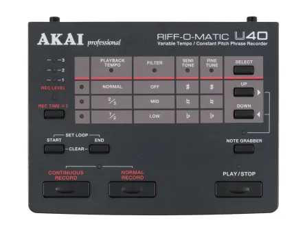 U40 Riff-O-Matic Variable Tempo Phrase Sampler