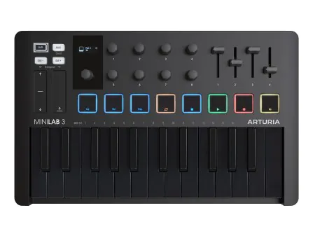 Arturia MiniLab 3 (Deep Black)