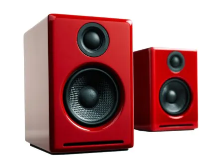 Audioengine A2+ Wireless Speaker Pair (Red)