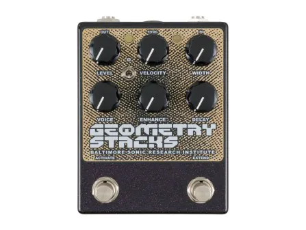 BSRI Geometry Stacks Analog Flanger Pedal