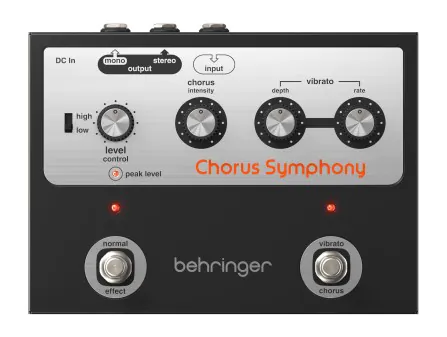 Behringer Chorus Symphony Pedal Behringer Chorus Symphony Pedal