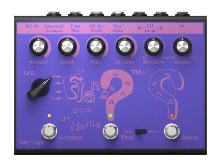 Behringer The Flange with No Name Flanger Pedal
