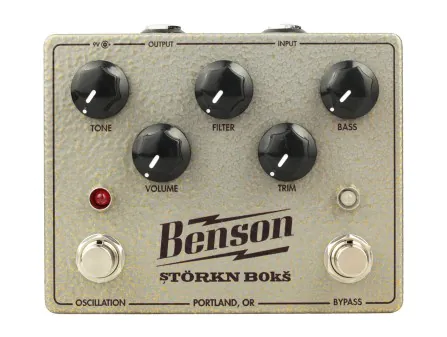 Benson Amps ȘTÖRKN B0kš Oscillating Fuzz Pedal