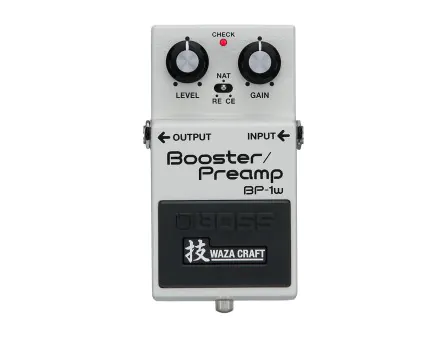 Boss BP-1W Waza Craft Booster + Preamp Pedal Boss BP-1W Waza Craft Booster + Preamp Pedal