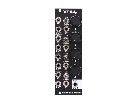 Bubblesound VCA4p Four-Channel VCA
