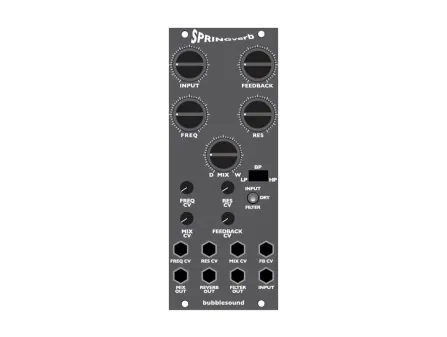 Bubblesound SpringVerb Spring Reverb + Filter Bubblesound SpringVerb Spring Reverb + Filter