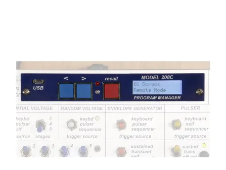 Buchla Embed Kit for Program Manager Card Buchla Embed Kit for Program Manager Card