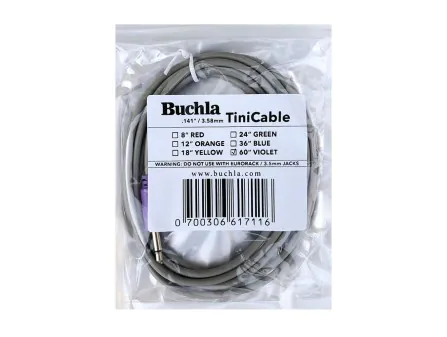 Buchla TiniCable 3.58mm Audio Patch Cable Buchla TiniCable 3.58mm Audio Patch Cable