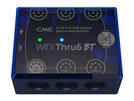 CME WIDI Thru6 BT Bluetooth MIDI Thru + Split
