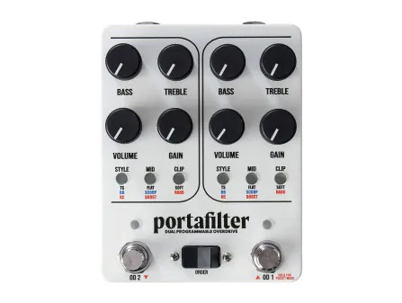Coffee Shop Pedals Portafilter Dual Overdrive