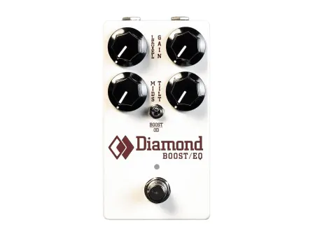 Diamond Boost EQ Tone Shaper + Drive Pedal Diamond Boost EQ Tone Shaper + Drive Pedal