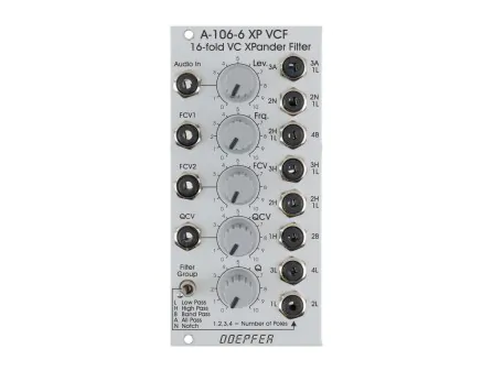 Doepfer A-106-6 XP Voltage Controlled Filter [USED]